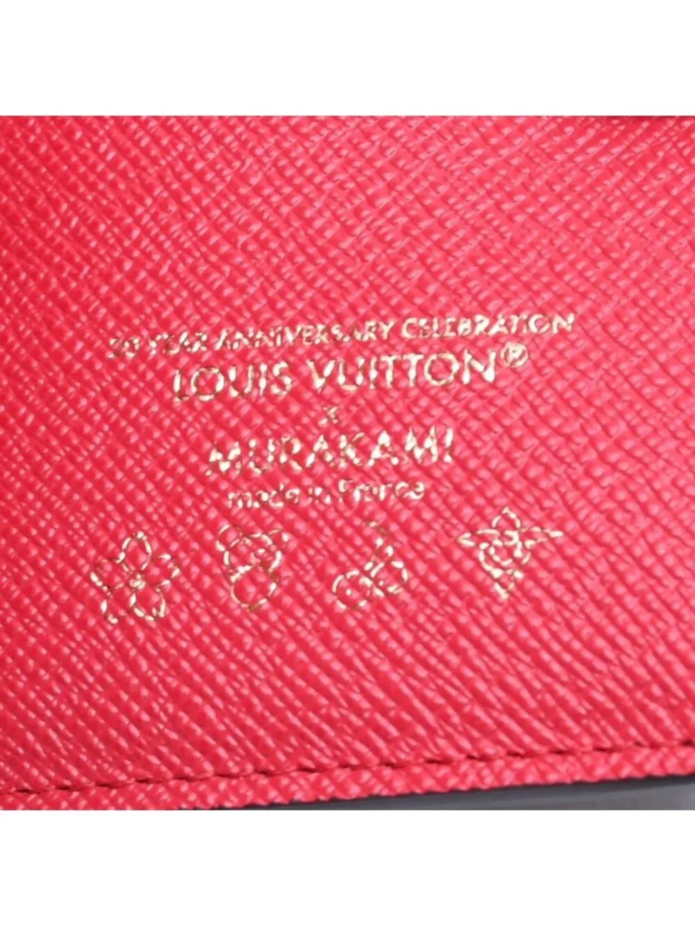 Louis Vuitton Takashi Murakami Portefeuille Lisa Compact Wallet Bifold Brown